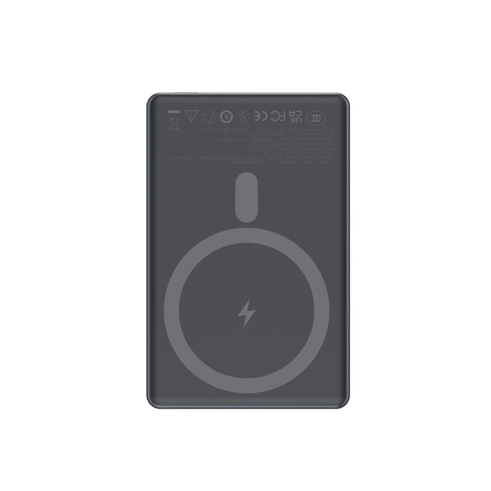Devia - 5,000mAh 20W PD MagSafe Metal Mini Digital Powerbank - Space Grey - Tech Access Unclassified