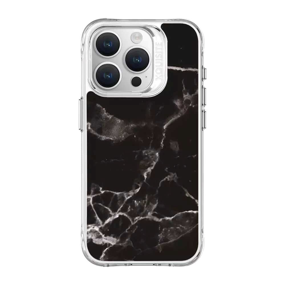 Devia - Pack of 5 Intelligent Mobile Phone Back Skin Protectors - Black Marble - Tech Access Unclassified