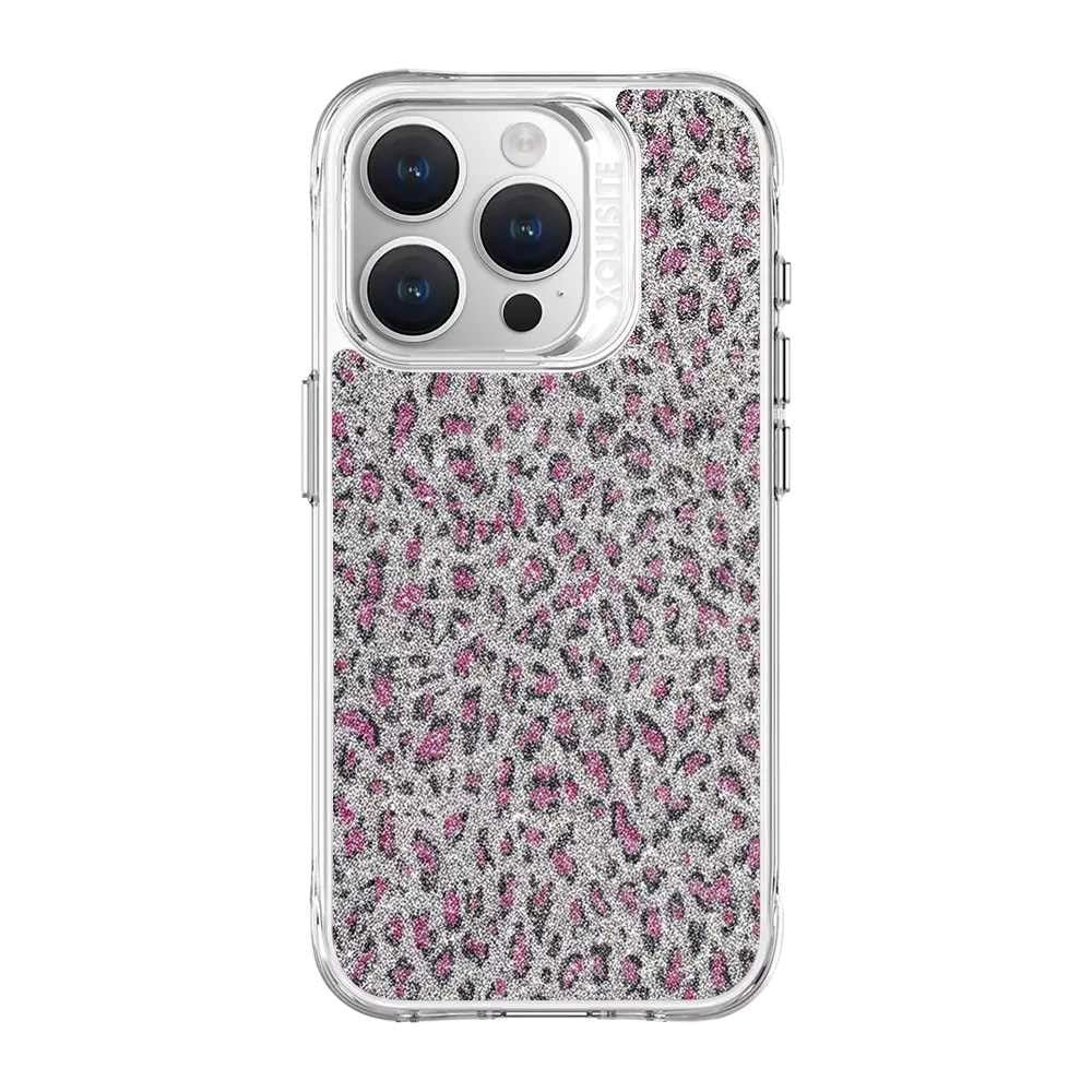 Devia - Pack of 5 Intelligent Mobile Phone Back Skin Protectors - Glitter - Leopard - Tech Access Unclassified