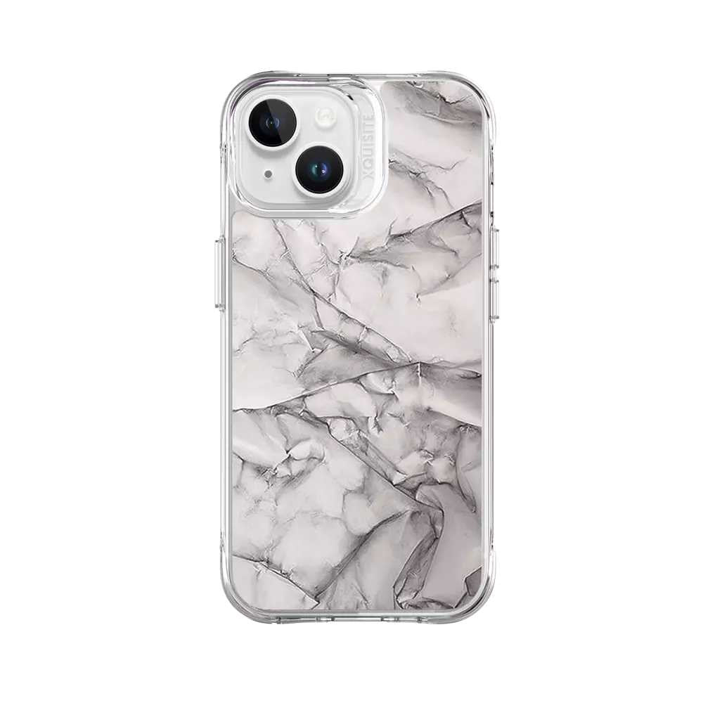 Devia - Pack of 5 Intelligent Mobile Phone Back Skin Protectors - White Marble - Tech Access Unclassified
