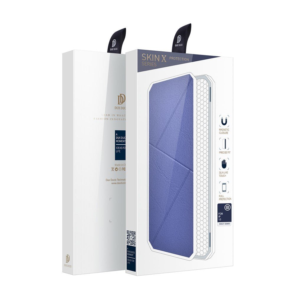 Dux Ducis - Skin X Wallet for iPhone 13 - Blue - Tech Access Dux Ducis - Skin X