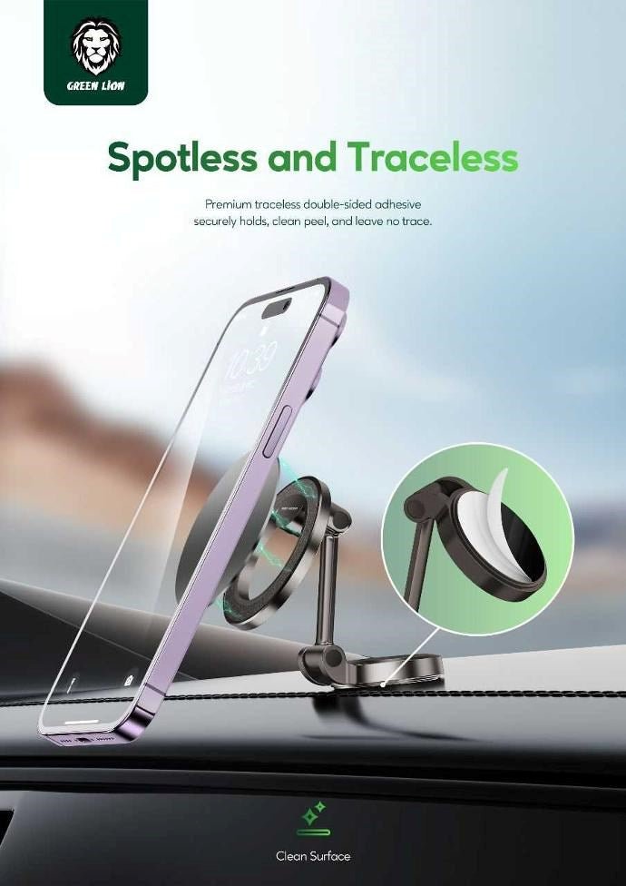 Green Lion Maghold 360 Car Mount - Black - Tech Access Unclassified
