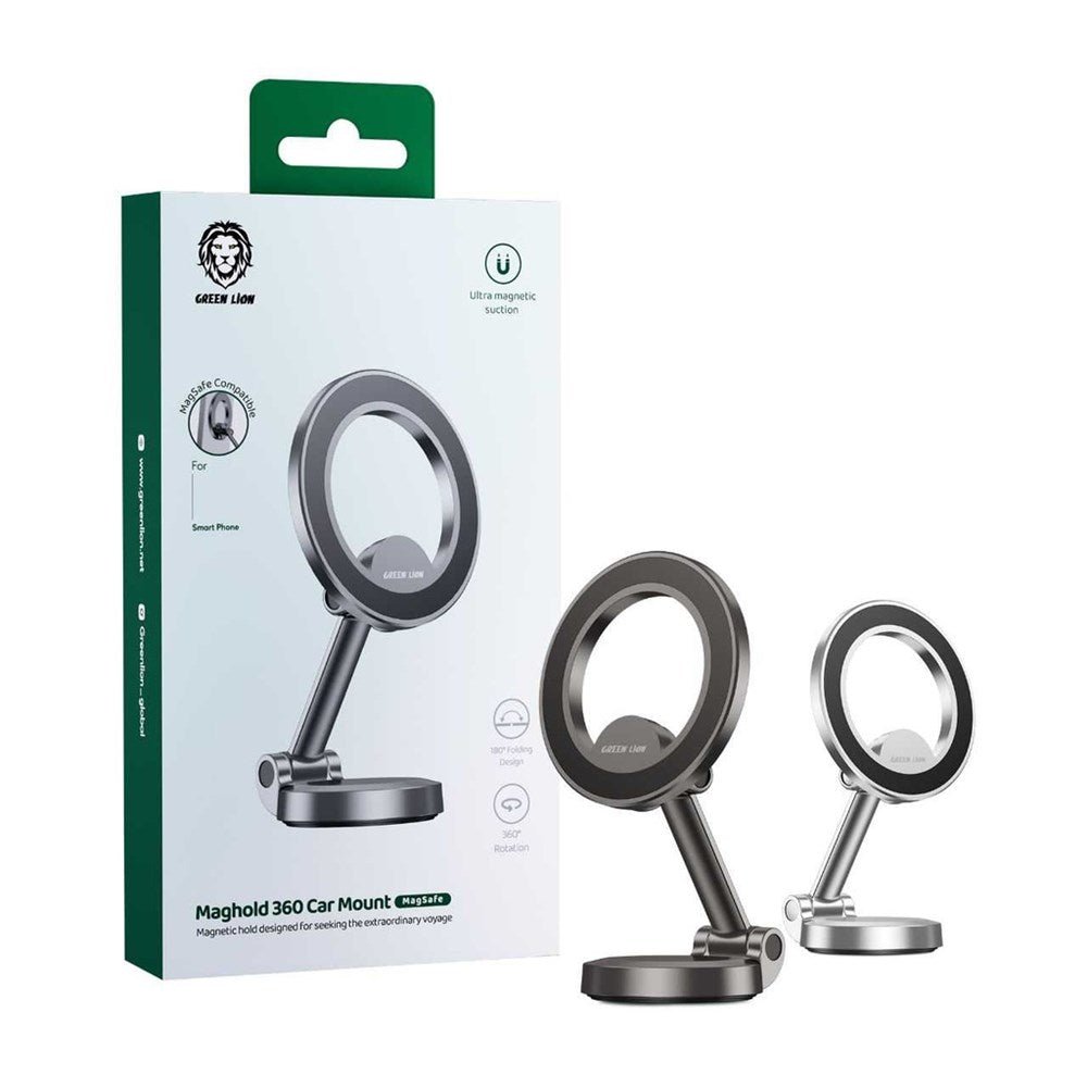 Green Lion Maghold 360 Car Mount - Black - Tech Access Unclassified