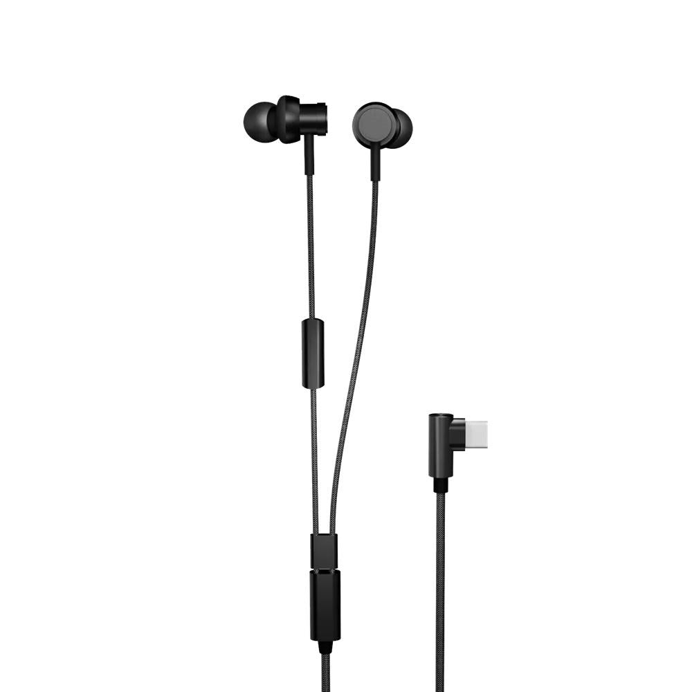 HiFuture - Hi5 - USB - C In Ear Wired Earphones - Black - Tech Access Unclassified