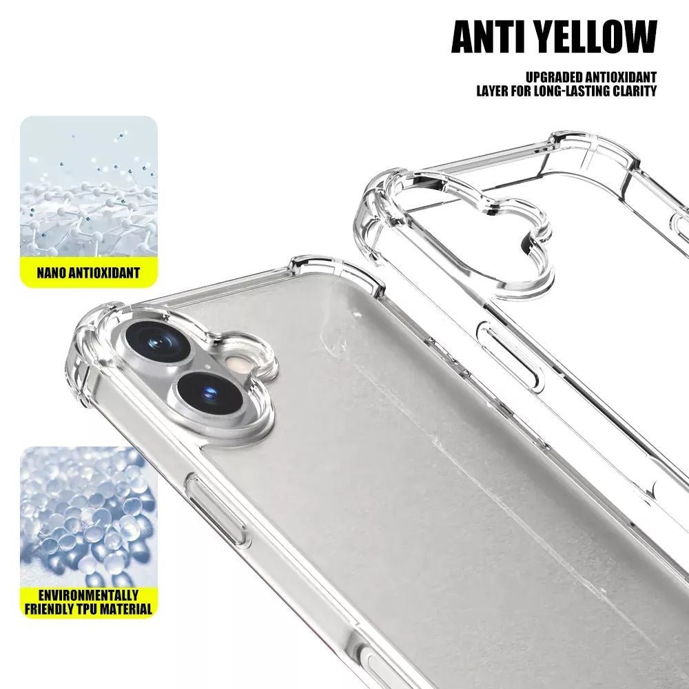 King Kong - Anti Burst for iPhone 16 - Clear - Tech Access King Kong