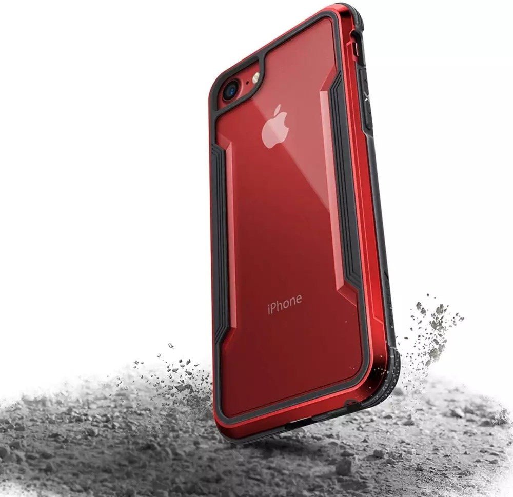 Raptic Shield for iPhone SE/8/7 - Red - Tech Access Raptic