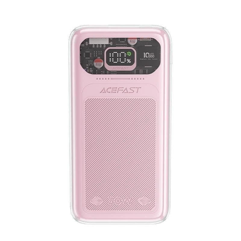 Acefast - 10,000mAh 30W PD & QC3.0 LED Indicator Powerbank - Multiple colours - Tech Access Unclassified