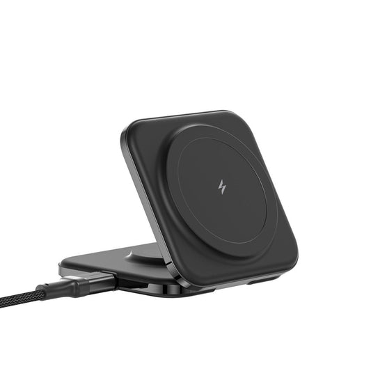 AMAZINGthing - Explorer Pro - 2 - in - 1 MagSafe Portable Foldable Charging Station - Black - Tech Access Unclassified