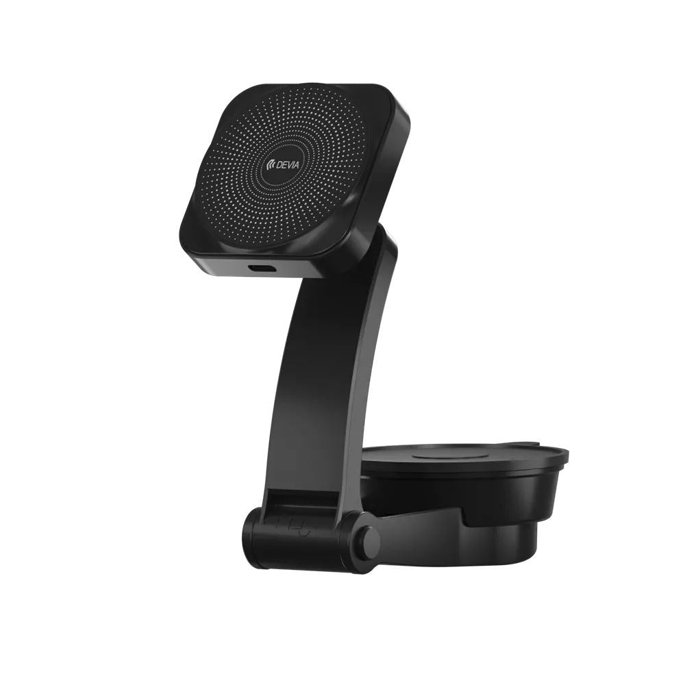 Devia - 15W Wireless Charging MagSafe Universal Car Holder - Black - Tech Access Unclassified