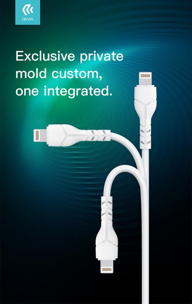 Devia - 1m Basic (2.1A) USB to Type C Cable - White - Tech Access Unclassified