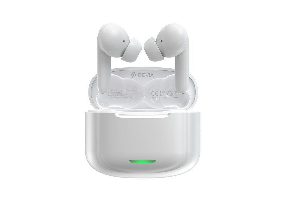 Devia - ANC - E1 - True Wireless Earbuds & Powerbank - White - Tech Access Unclassified