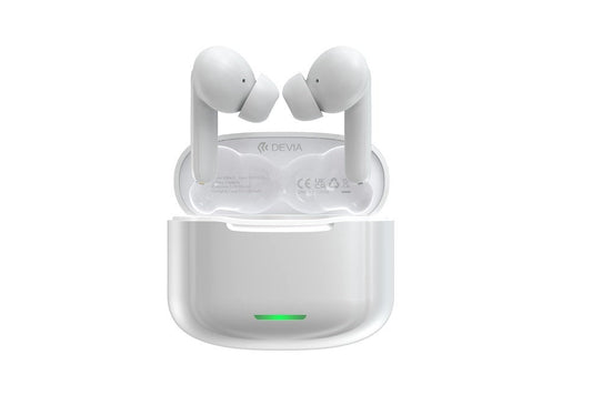 Devia - ANC - E1 - True Wireless Earbuds & Powerbank - White - Tech Access Unclassified