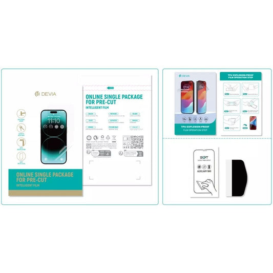 Devia - Consumer Online Package for Pre - Cut Intelligent Film Kit - Tech Access Unclassified