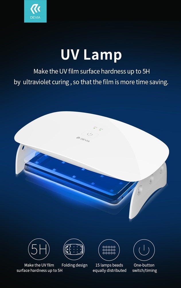 Devia - Intelligent UV Lamp - White - Tech Access Unclassified