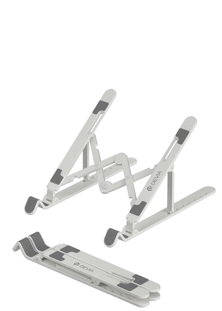 Devia - Kintone Desktop Tablet & Laptop Stand - Silver - Tech Access Devia
