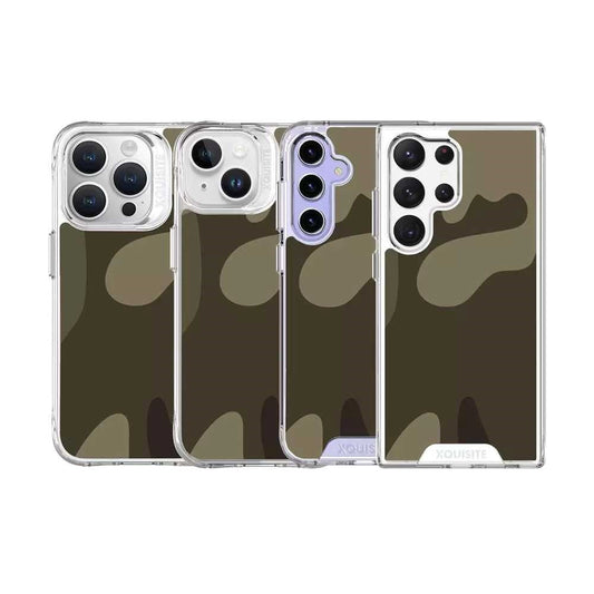 Devia - Pack of 5 Intelligent Mobile Phone Back Skin Protectors - Army - Tech Access Unclassified