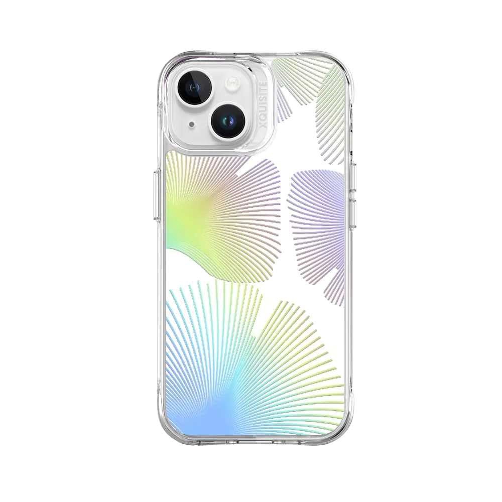 Devia - Pack of 5 Intelligent Mobile Phone Back Skin Protectors - Floral Clear - Iridescent - Tech Access Unclassified