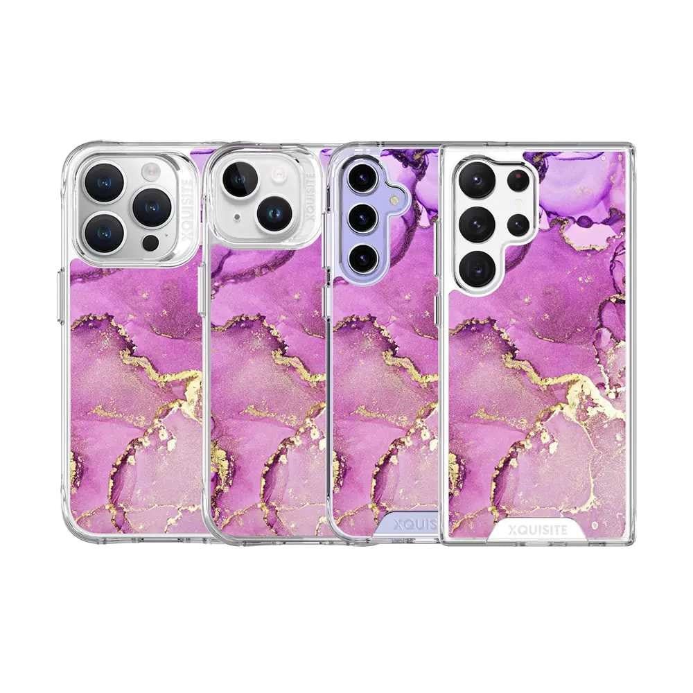 Devia - Pack of 5 Intelligent Mobile Phone Back Skin Protectors - Lavender Dream - Tech Access Unclassified