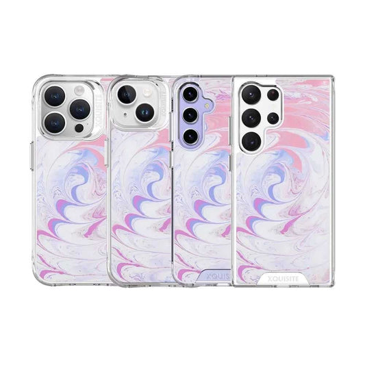 Devia - Pack of 5 Intelligent Mobile Phone Back Skin Protectors - Rose Marble - Tech Access Unclassified