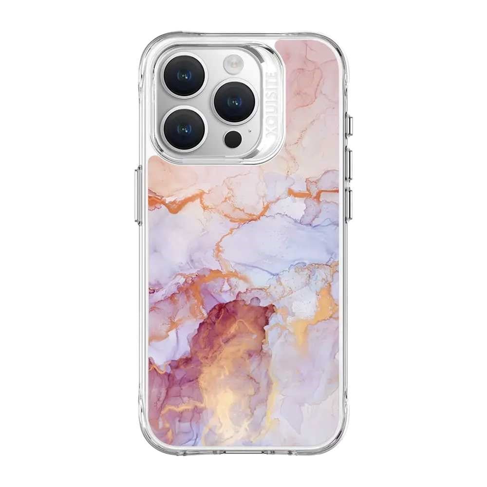 Devia - Pack of 5 Intelligent Mobile Phone Back Skin Protectors - Stained Marble - Tech Access Unclassified
