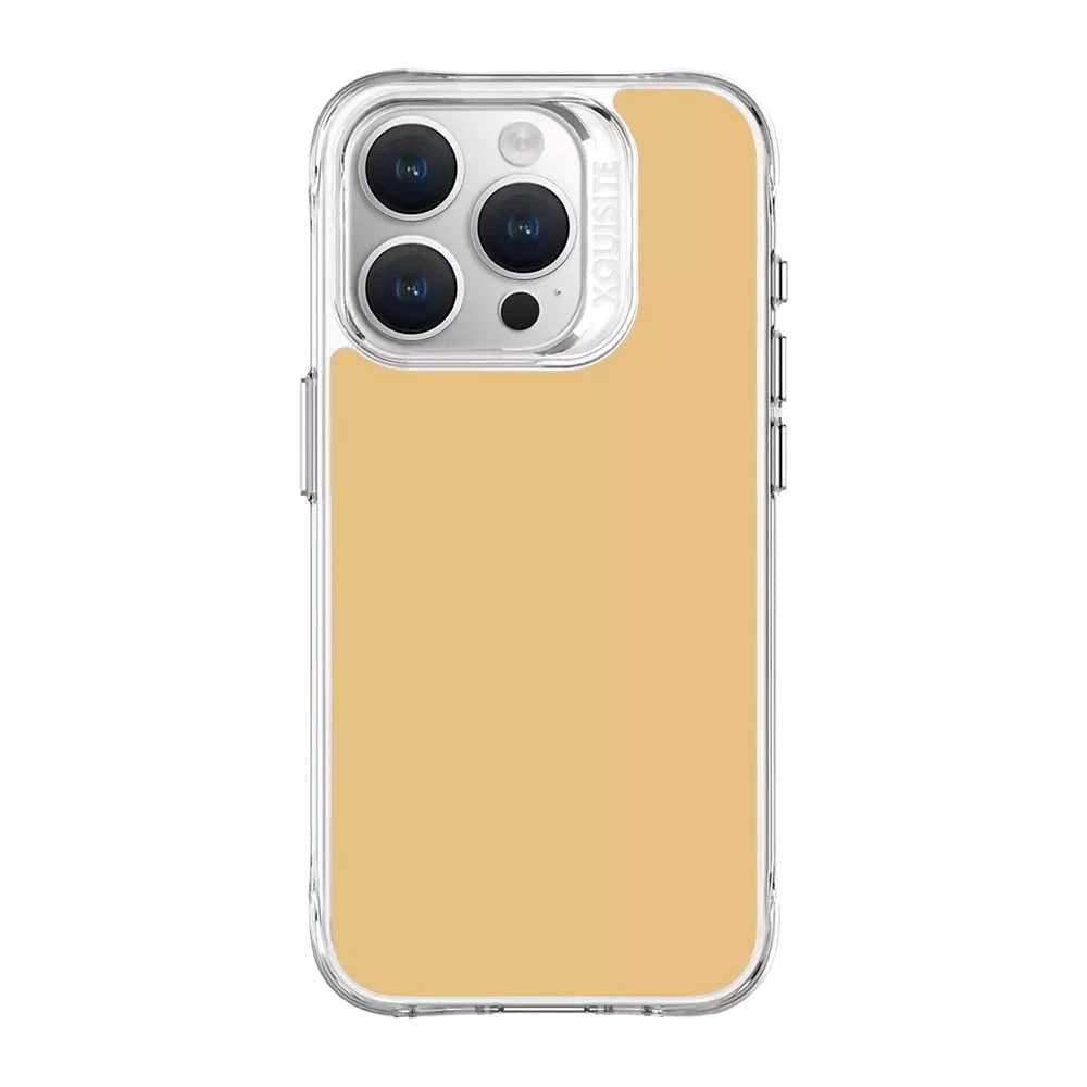 Devia - Pack of 5 - Small Sheet Intelligent Mobile Phone Back Skin Protectors (Cuts One Phone Per Sheet) - Gentle Yellow - Tech Access Devia