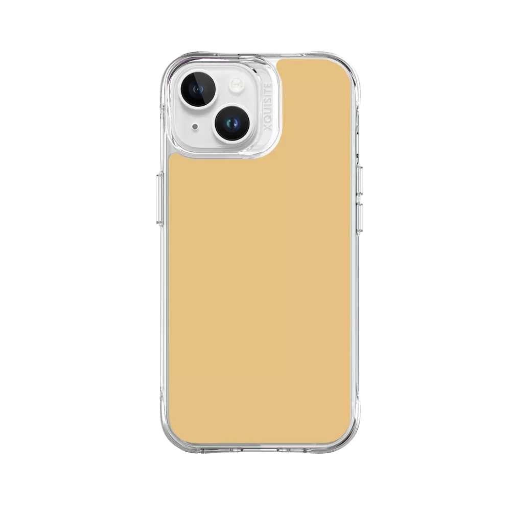 Devia - Pack of 5 - Small Sheet Intelligent Mobile Phone Back Skin Protectors (Cuts One Phone Per Sheet) - Gentle Yellow - Tech Access Devia