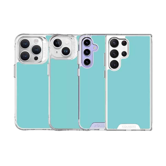 Devia - Pack of 5 - Small Sheet Intelligent Mobile Phone Back Skin Protectors (Cuts One Phone Per Sheet) - Teal Blue - Tech Access Unclassified
