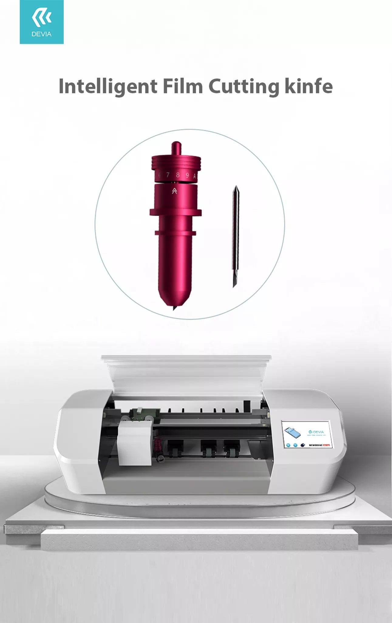 Devia - Pulsar V3 - Intelligent Screen Protector Plotting Machine - Tech Access Unclassified