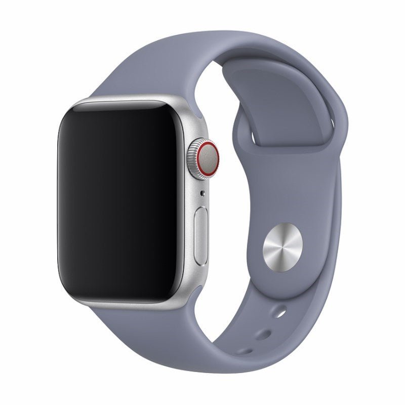 Devia - Silicone Strap for Apple Watch (38mm/40mm/41mm) - Lavender Grey - Tech Access Devia - Apple Watch Straps