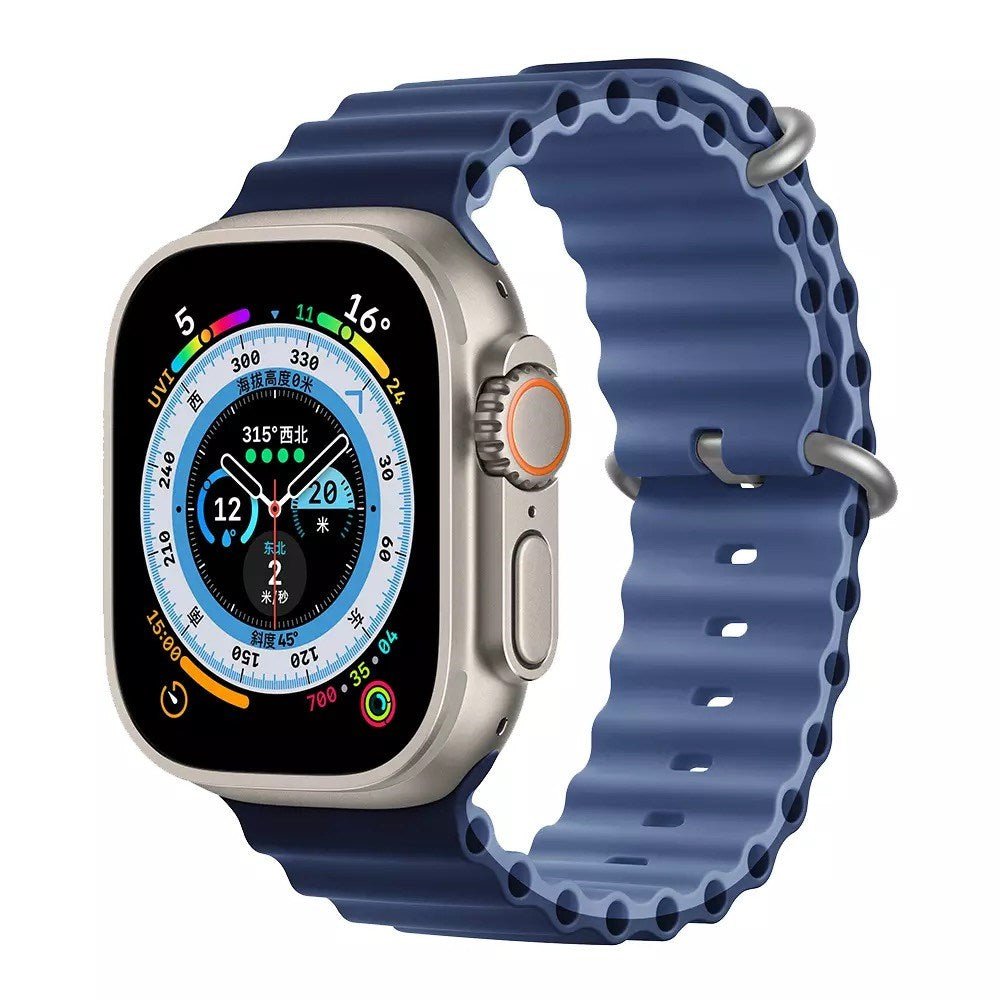 Devia - Sports Strap for Apple Watch (42mm/44mm/45mm/49mm) - Deep Blue - Tech Access Devia - Apple Watch Straps