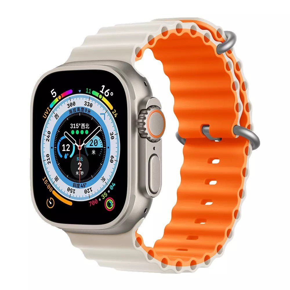 Devia - Sports Strap for Apple Watch (42mm/44mm/45mm/49mm) - Orange Starlight - Tech Access Devia - Apple Watch Straps