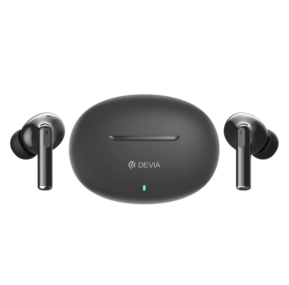 Devia - TWS - K2 - True Wireless Earbuds & Charging Case - Black - Tech Access Unclassified