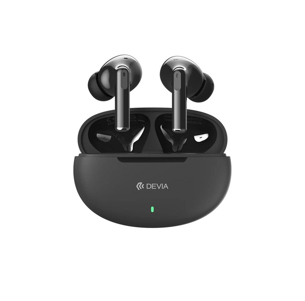 Devia - TWS - K2 - True Wireless Earbuds & Charging Case - Black - Tech Access Unclassified