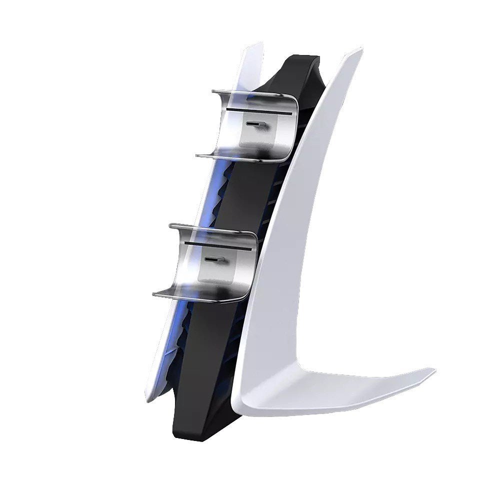 Dobe - Controller Charging Base for PlayStation 5 - Black & White - Tech Access Unclassified