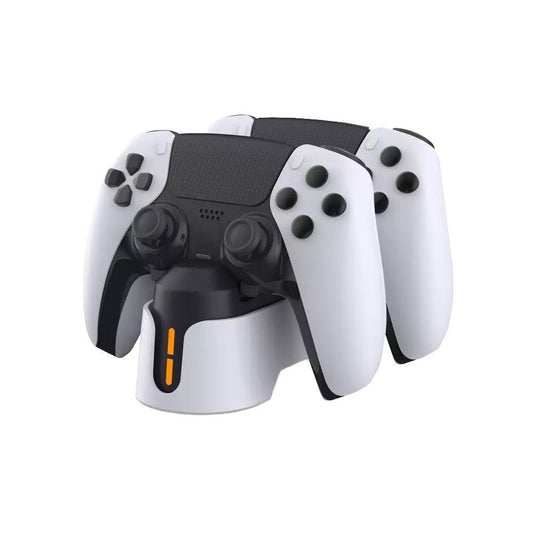 Dobe - LED Controller Charging Station for PlayStation 5 - Black & White - Tech Access Unclassified