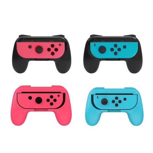 Dobe - Pack of 2 Controller Grips for Nintendo Switch & Switch OLED - Red & Blue - Tech Access Unclassified