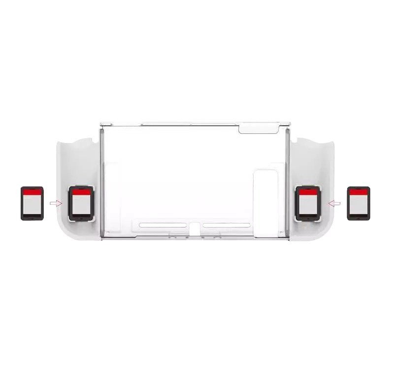 Dobe - Protective Case for Nintendo Switch - White - Tech Access Unclassified