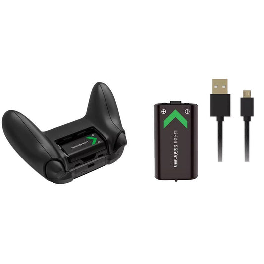 Dobe - Rechargeable 1,500mAh Battery with 3m MicroUSB Cable for Xbox Series S & Xbox Series X - Black - Tech Access Unclassified