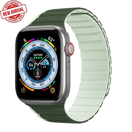 Dux Ducis - LD Series - Apple Watch 1/2/3/4/5/6/7/8/9/SE/SE 2/Ultra/Ultra 2 (42/44/45/49mm) - Green - Tech Access Unclassified