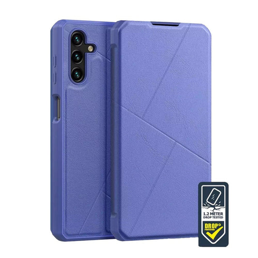 Dux Ducis - Skin X Wallet for Galaxy A13 & Galaxy A04s - Blue - Tech Access Dux Ducis - Skin X