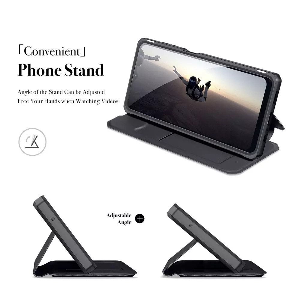 Dux Ducis - Skin X Wallet for Galaxy A23 5G - Black - Tech Access Dux Ducis - Skin X