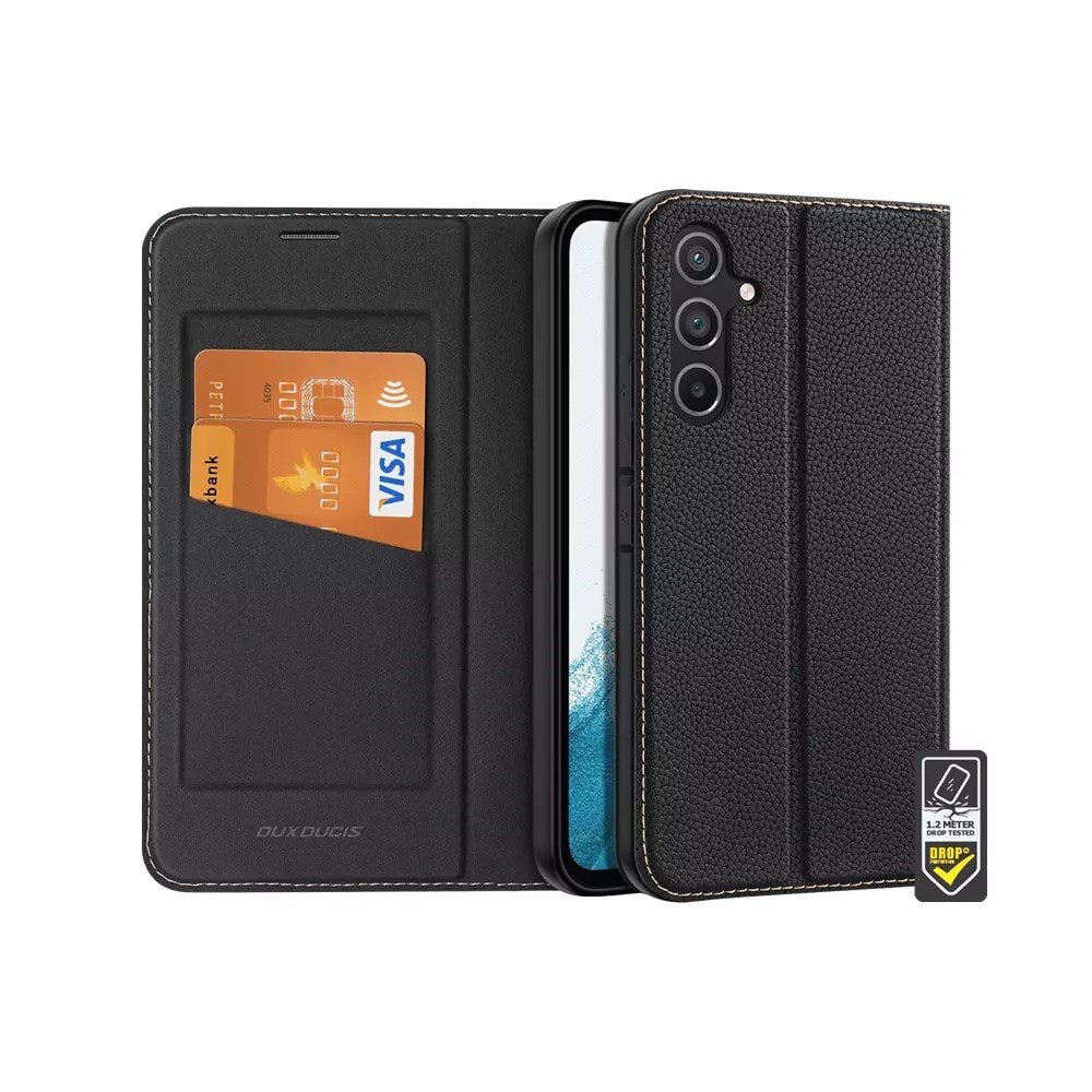 Dux Ducis - Skin X Wallet for Galaxy A54 5G - Black - Tech Access Dux Ducis - Skin X