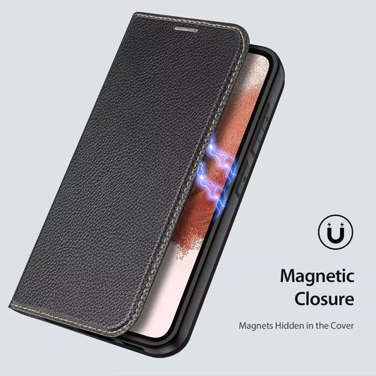 Dux Ducis - Skin X Wallet for Galaxy S23 - Black - Tech Access Dux Ducis - Skin X