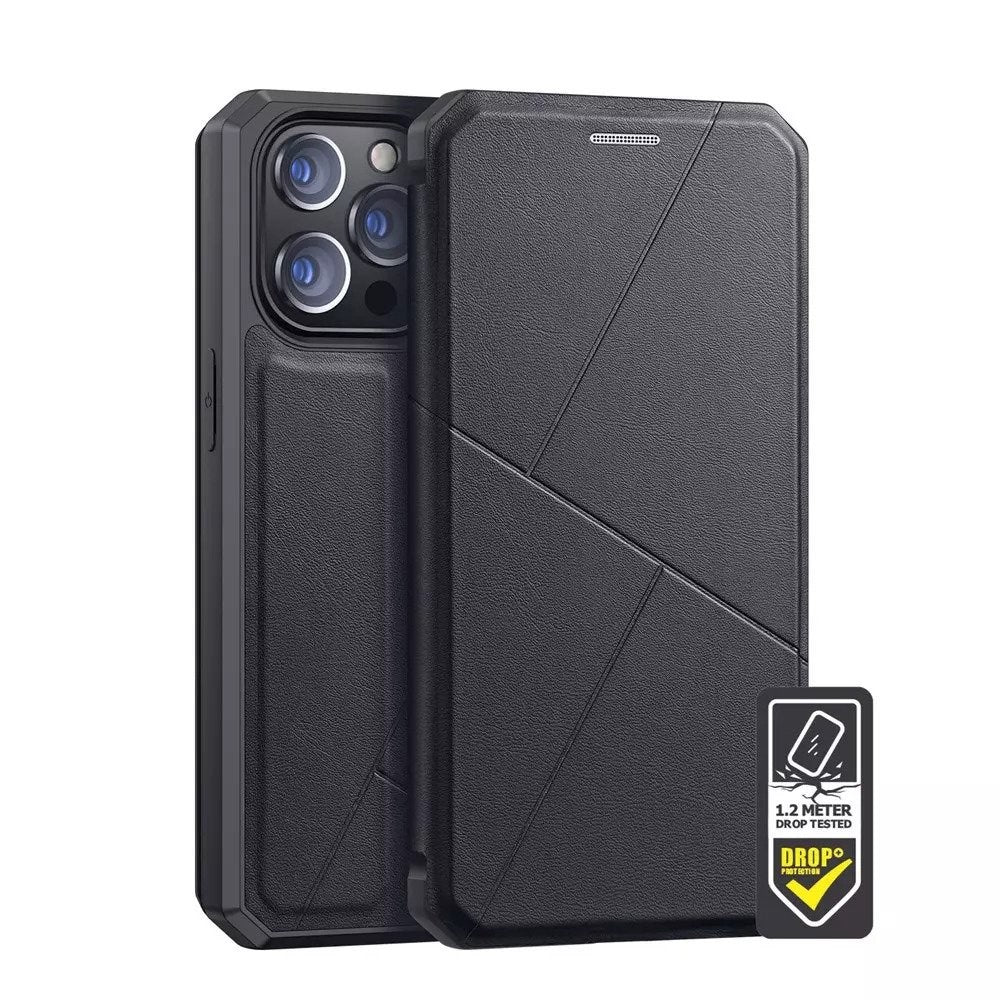 Dux Ducis - Skin X Wallet for iPhone 13 Pro - Black - Tech Access Dux Ducis - Skin X