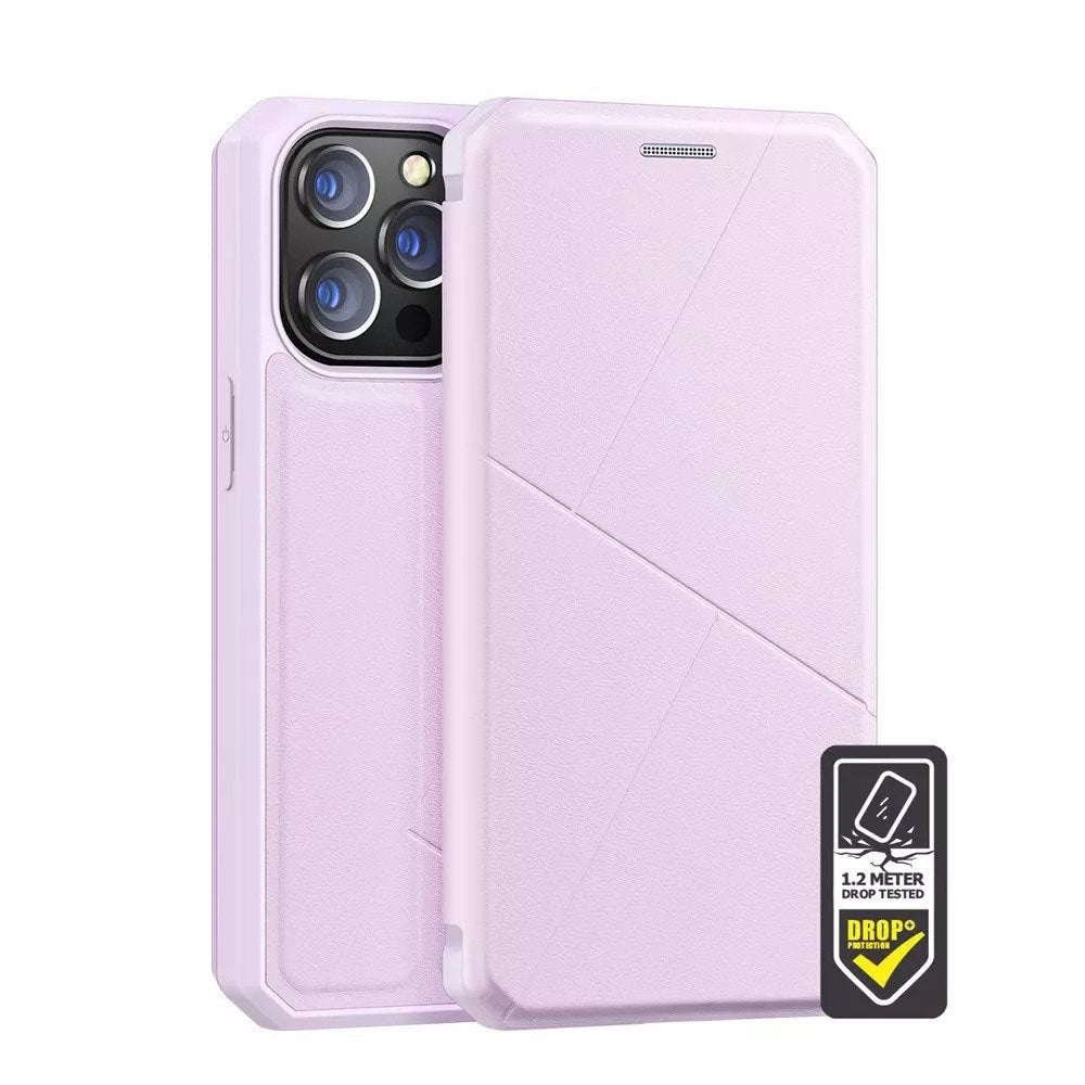Dux Ducis - Skin X Wallet for iPhone 13 Pro - Pink - Tech Access Dux Ducis - Skin X