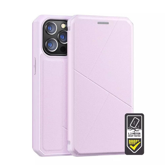 Dux Ducis - Skin X Wallet for iPhone 13 Pro - Pink - Tech Access Dux Ducis - Skin X