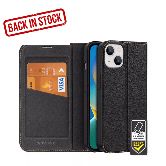 Dux Ducis - Skin X Wallet for iPhone 14 - Black - Tech Access Dux Ducis - Skin X