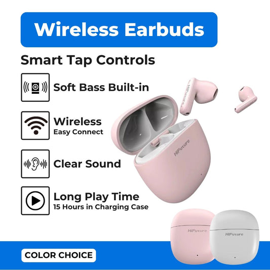 HiFuture - ColorBuds2 - True Wireless Earbuds & Powerbank - White - Tech Access Unclassified