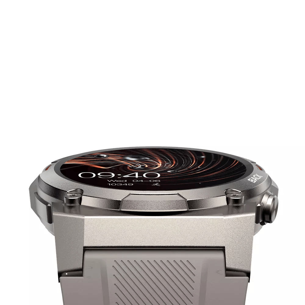 HiFuture - FutureGo Mix2 - AMOLED Wireless Calling Bluetooth SmartWatch - Grey - Tech Access Unclassified