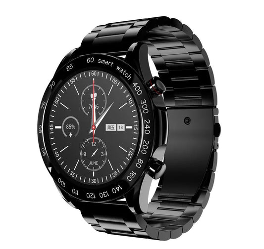 HiFuture - FutureGo Pro - Stainless Steel Bluetooth SmartWatch - Black - Tech Access Unclassified